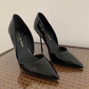 Kurt Geiger | London Bond Black Patent Pumps